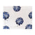Blue Hydrangea Placemats with Hemstitch Border